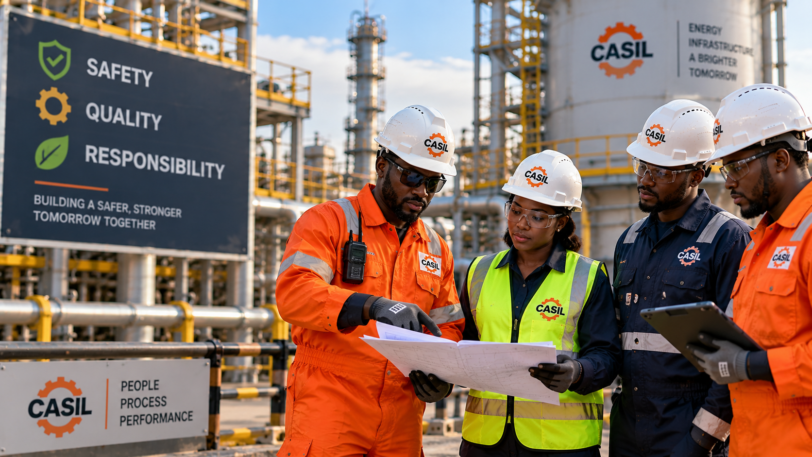Photograph — HSE / field safety
